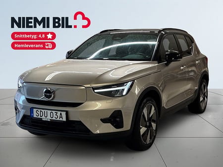 Volvo XC40 Recharge Twin Plus Drag Kamera Navi CarPlay Värmare S&V