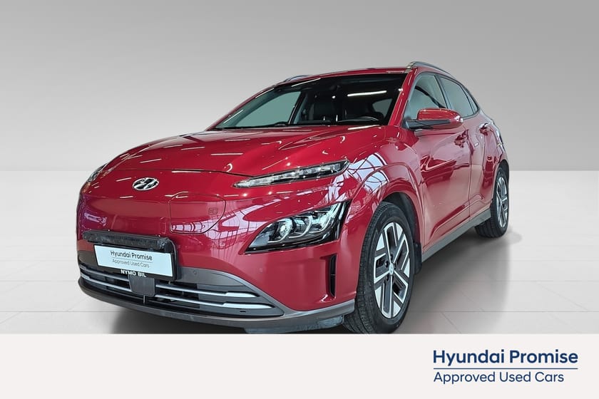 Bilde 1 av Hyundai Kona Electric 64 kWh LR Premium 64kwh-Led-Bar, Skinn ,Norsk bil,R.kamera