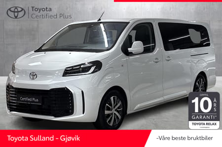 Toyota Proace Verso Electric Long 75 Executive / 8 Seter / Massasje / Skinnseter