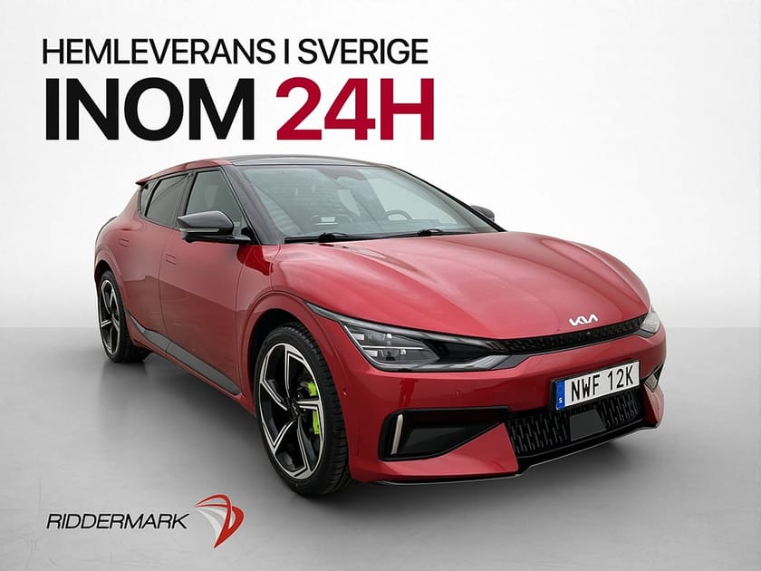 Bild 3 av Kia EV6 GT 585hk Taklucka Meridian HUD 360° CarPlay