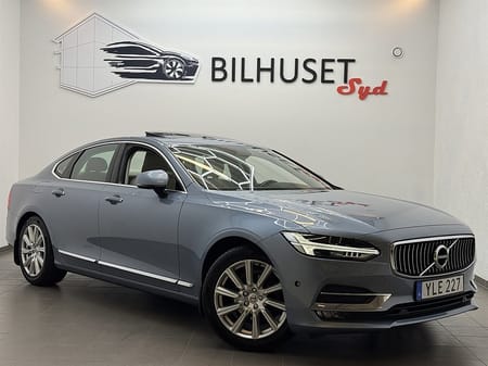 Volvo S90 D4 190hk Inscription Tlucka/HUD/Värmare/Läder/Navi/Bkamera/Krok