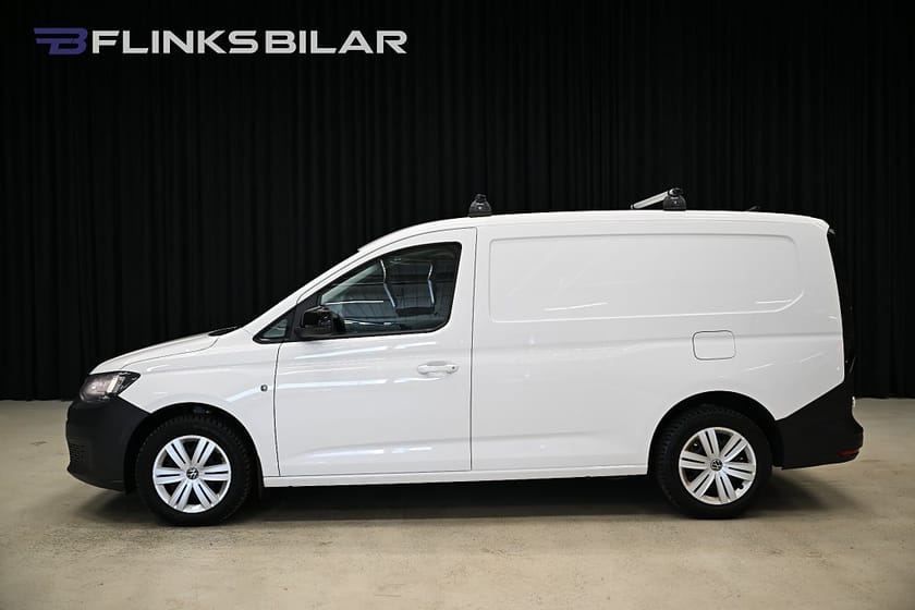 Bild 2 av Volkswagen Caddy Cargo Maxi 102HK Servicebil|Inredd|Drag|Värmare|Backkamera|SeUtr!