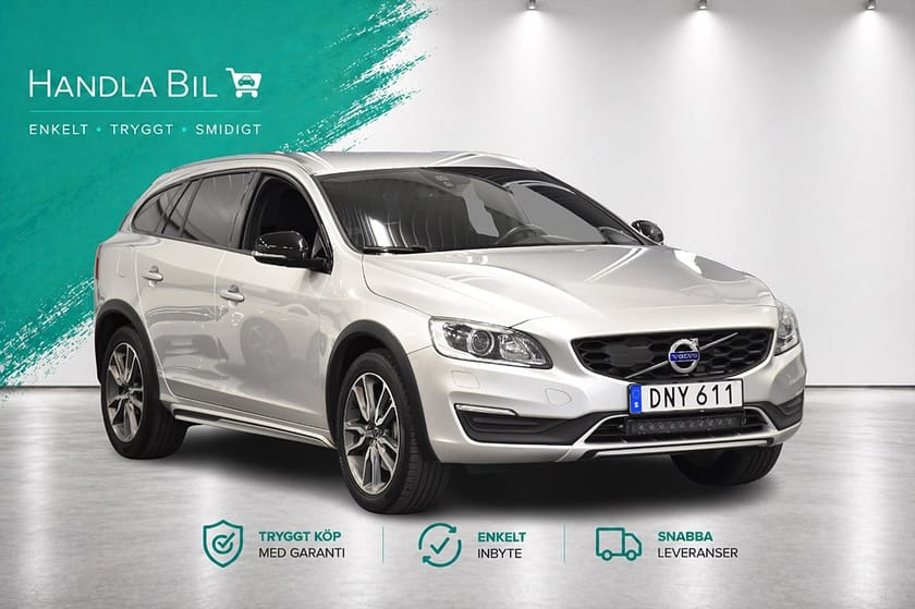 Bild 4 av Volvo V60 Cross Country D4 AWD Momentum D-värm VOC Navi Rattv Drag