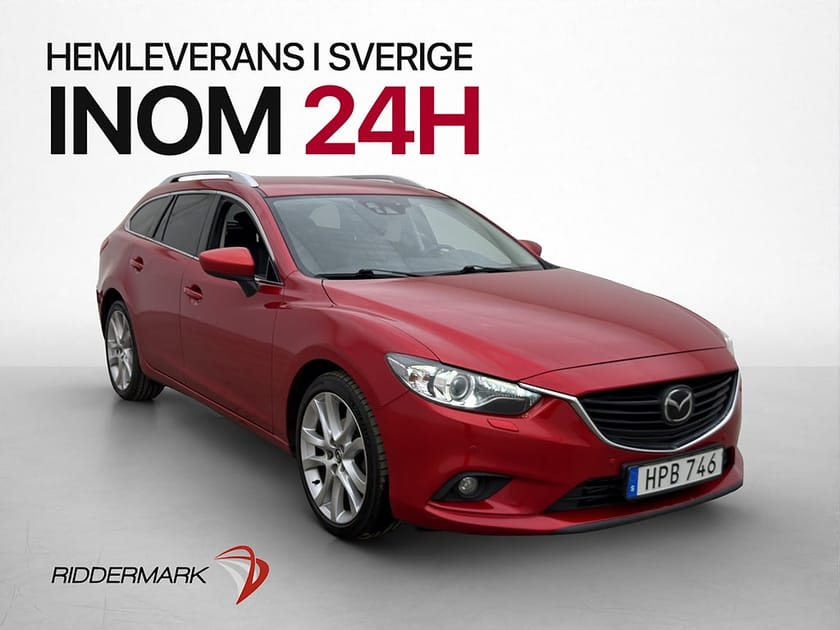 Bild 3 av Mazda 6 Wagon 175hk Optimum BOSE Kamera Navi Skinn Dragkrok