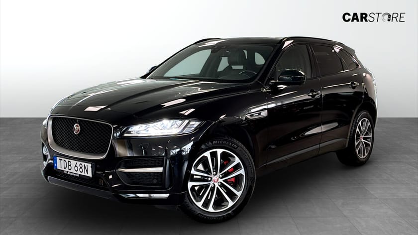 Bild 1 av Jaguar F-Pace 30t AWD R-SPORT 300HK VÄRMARE DRAG KAMERA NAVI