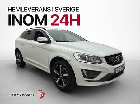 Volvo XC60 D4 AWD 190hk R-Design Drag BLIS Kamera D-Värmare