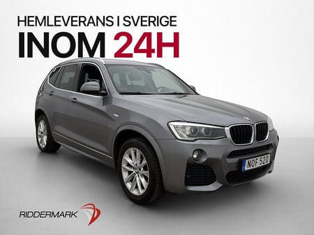 BMW X3 xDrive20d 190hk M Sport D-Värmare Dragkrok PDC