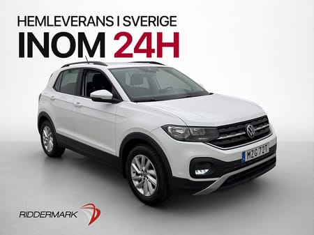 Volkswagen T-Cross 1.0 TSI CarPlay P-Sensorer Bluetooth