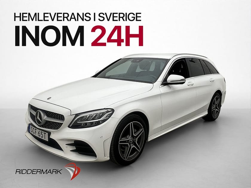 Bild 3 av Mercedes-Benz C 200 T d AMG Kamera Drag Navi Värmare