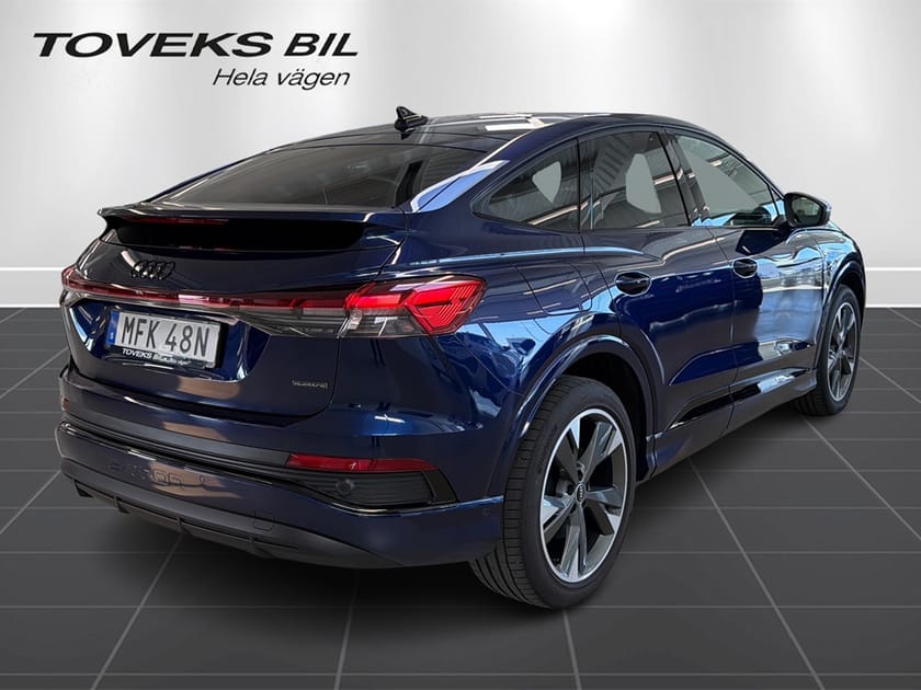 Bild 3 av Audi Q4 45 Sportback e-tron quattro S-LINE 286HK