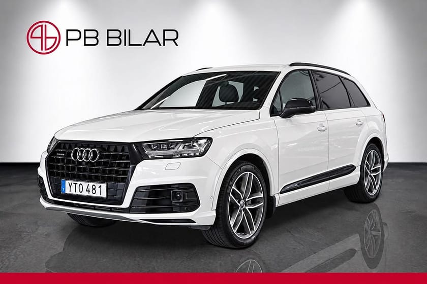 Bild 1 av Audi Q7 50 TDI quattro Q 7-Sits S-Line BOSE Cockpit Matrix Luft