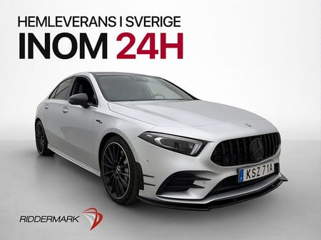 Mercedes-Benz AMG A 35 4MATIC Sedan 4M 306hk Pano Burmester Navi Kamera