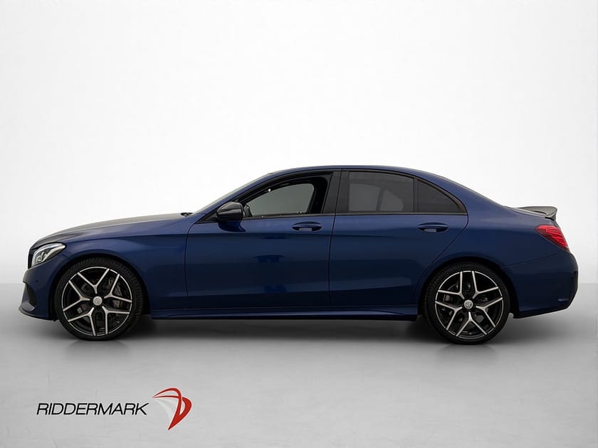 Bild 4 av Mercedes-Benz C 220 d 220d 170hk AMG Line Night Pano Skinn Kamera