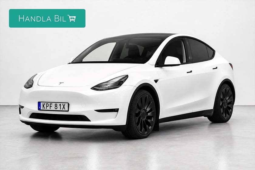 Bild 1 av Tesla Model Y Performance Autopilot Pano Skinn Rattv Moms 534hk