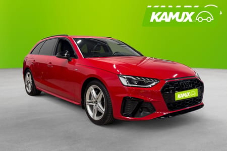 Audi A4 Avant 40 TDI quattro S-Line 204 hk Svart Optik D-Värm ACC Navi