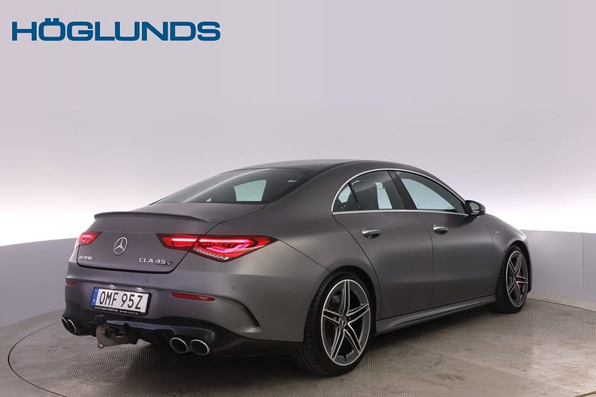 Bild 4 av Mercedes-Benz AMG CLA 45 S 4MATIC+ 45S 4MATIC Coupé PREMIUM-PKT BURMESTER DRAG MOMS