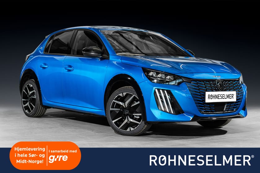 Bilde 1 av Peugeot e-208 GT 432km Toppmodell Norsk Massasje Acc Kamera LED+++