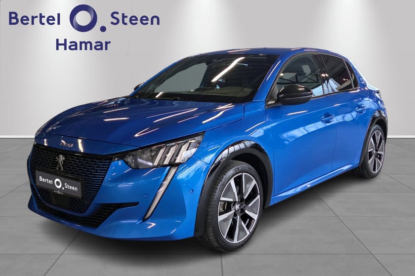 Bilde 1 av Peugeot e-208 GT 136hk | Cruise Control, Ryggekamera, CarPlay ++