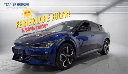 Kia EV6 Se denne. lekker farge, topp utstyrt bil