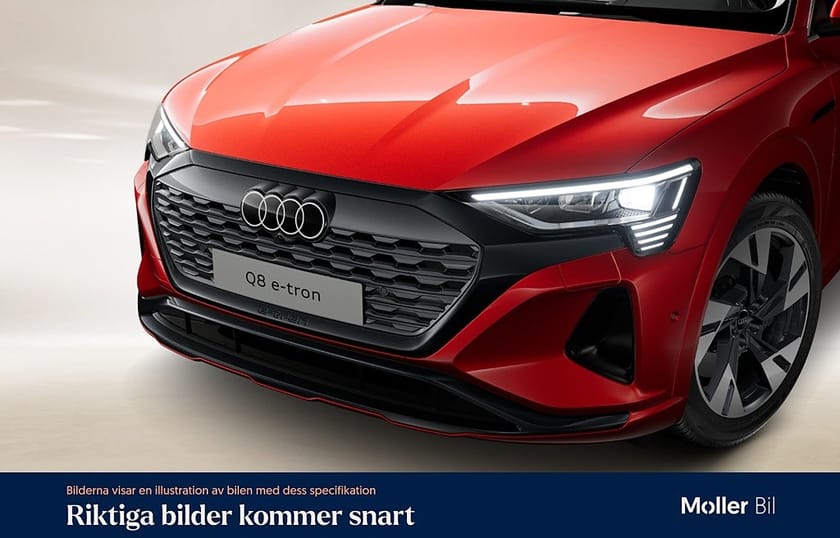 Bild 3 av Audi Q8 55 e-tron quattro q Proline 408hk,Selection,Drag,Värmare,Matrix