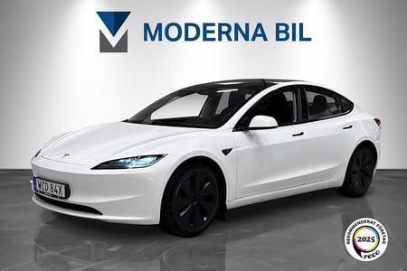 Tesla Model 3 Long Range AWD Premium Moms Drag Pano Ventilerade stolar