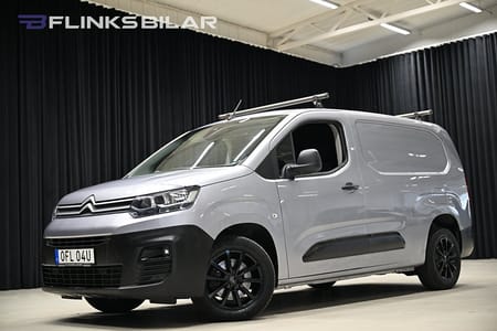 Citroën Berlingo Van Long 131HK L2 Automat|Drag|Dieselvärmare|Backkamera|Leasbar