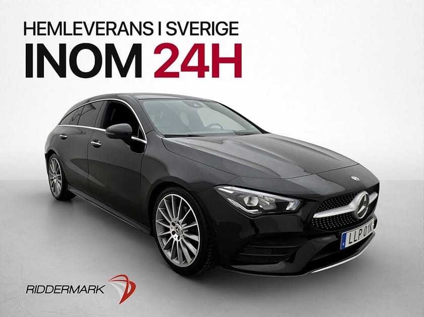 Bild 1 av Mercedes-Benz CLA 200 d Shooting Brake SB AMG Widescreen Värm Kamera Drag