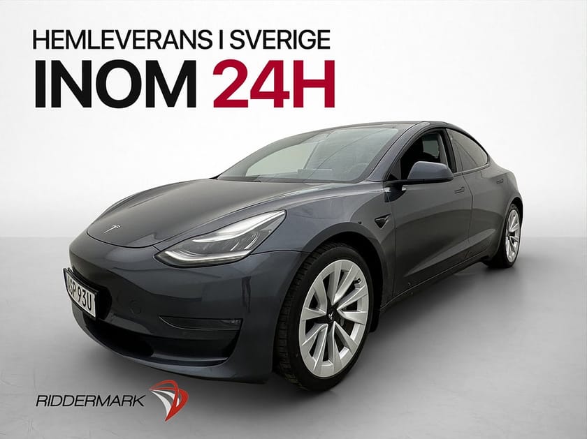 Bild 1 av Tesla Model 3 Long Range AWD 440hk Autopilot Kamera Sv-såld