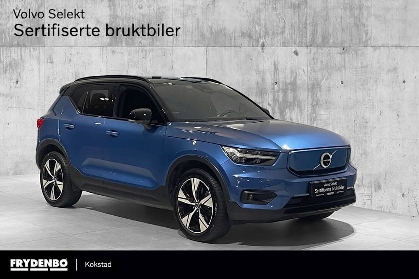 Bilde 1 av Volvo XC40 Recharge P8 AWD KROK|PANO|LOUNGE.PK|360|H&K|TONEDE|8år*