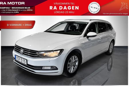 Volkswagen Passat Sportscombi SC 2.0 TDI 150hk | D-Värmare | Drag | Kamera |
