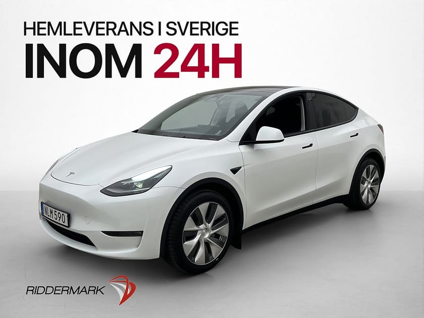 Bild 1 av Tesla Model Y Long Range AWD Värmepump Drag Autopilot Pano