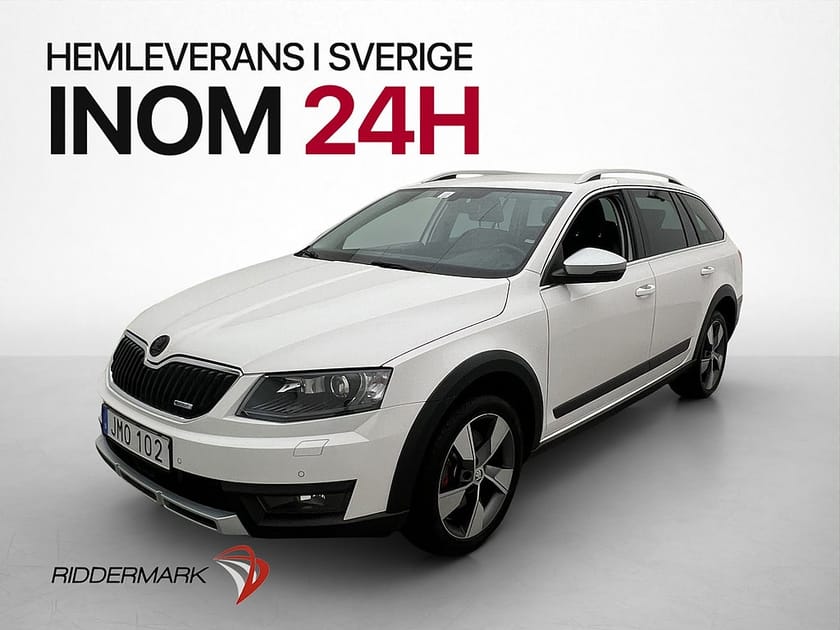 Bild 3 av Škoda Octavia Scout Skoda 184hk 4x4 Premium Värmare Kamera Drag