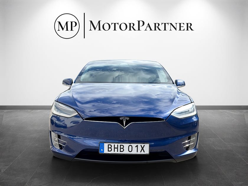 Bild 3 av Tesla Model X Long Range 6 Sits CCS Laddning Autopilot Raven MOMS