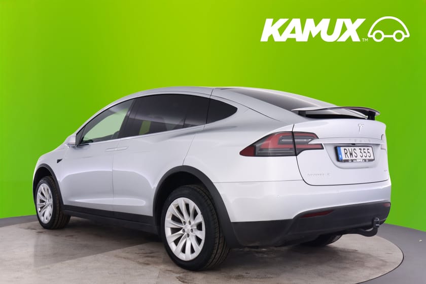 Bild 5 av Tesla Model X 75D AWD 6-Sits Uppgrad AP GRILL PÅ KÖPET! Batteritestad Drag Kolfiber Luftfjäd