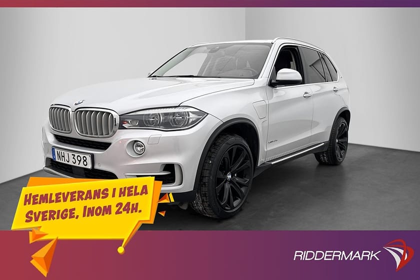 Bild 1 av BMW X5 xDrive40e Ladd Hybrid 360:- skatt Adaptiv-f H/K Drag