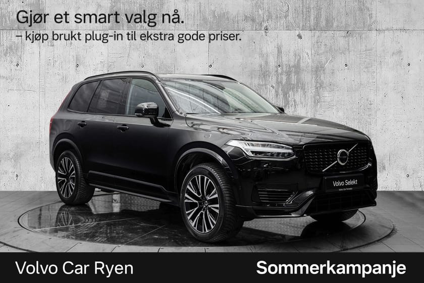 Bilde 1 av Volvo XC90 7-seater T8 AWD Plug In Hybrid Plus Dark - Velutstyrt!