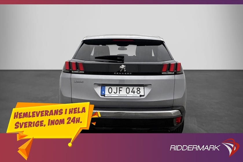 Bild 5 av Peugeot 3008 1.6 120hk Allure CarPlay Farthållare  Skinn/Tyg