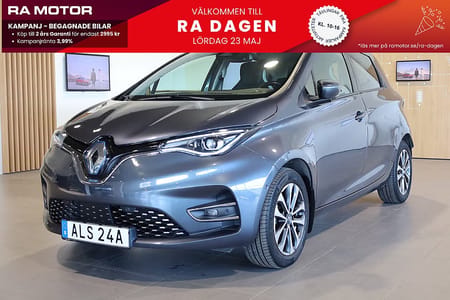 Renault ZOE R135 52 kWh Navi Kamera Blåtand Batterihyra