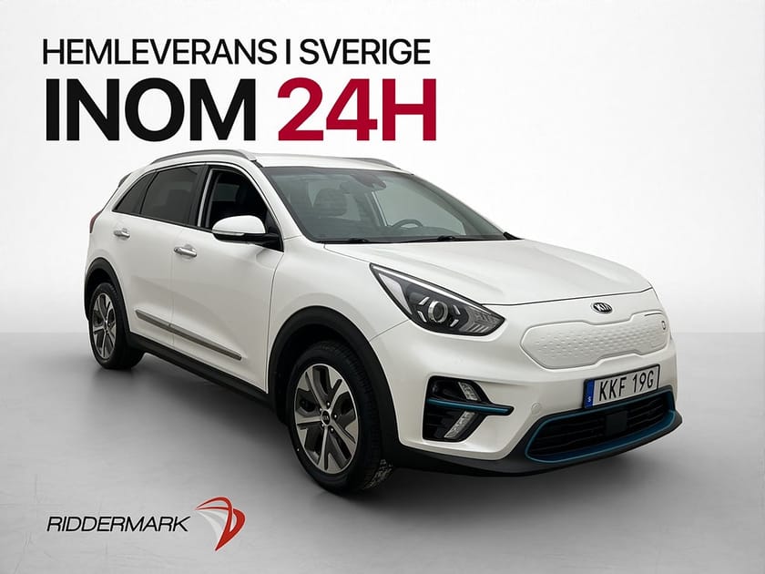 Bild 1 av Kia e-Niro 64 kWh 204hk Advance Kamera Navi CarPlay Halvskin