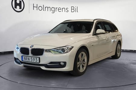 BMW 318d Touring Manuell, 143hk, 2015 Dragkrok