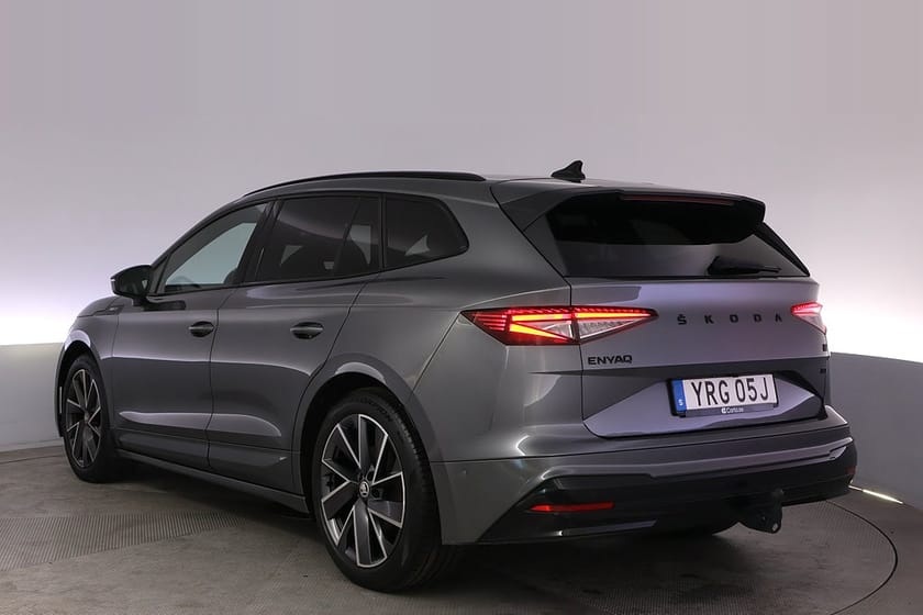 Bild 4 av Škoda Enyaq iV 80 Skoda Sportline Drag Pano Kamera BLIS Navi