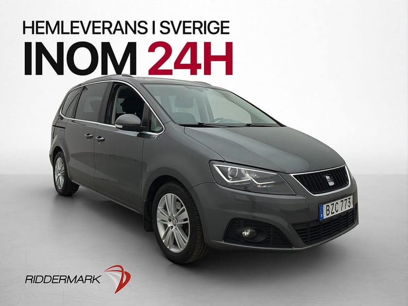 Bild 1 av SEAT Alhambra 7-Seater 2.0 TDI 177hk Style 7-Sits Kamera Navi Drag