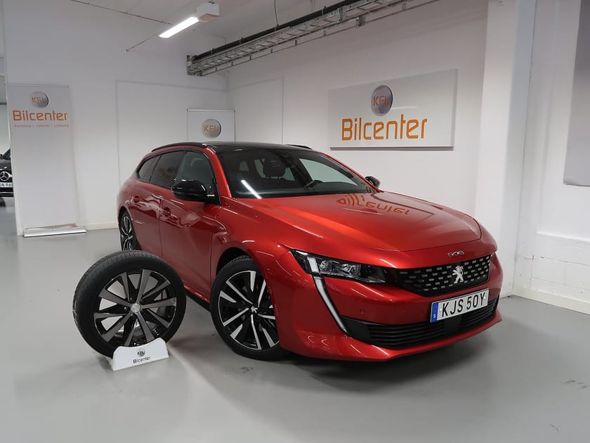 Bild 1 av Peugeot 508 SW Hybrid V-Däck ingår 360°-Skinn-Drag-Taklucka-Massage