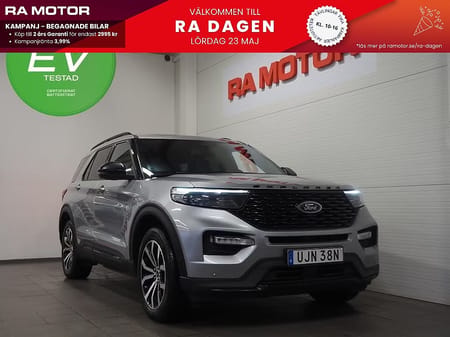 Ford Explorer Plug-In Hybrid ST-Line 360 B&O Drag Navi Skinn