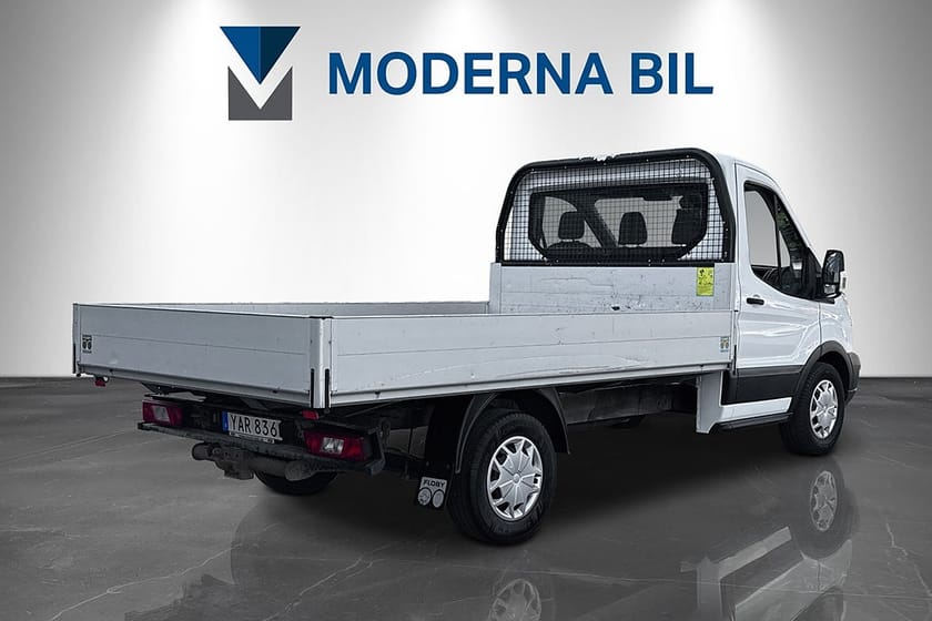 Bild 5 av Ford Transit 350 Chassi Cab 2.0 TDCi 170hk Flak Moms 3-sits Dragkrok