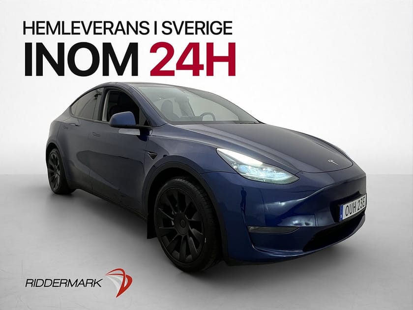Bild 1 av Tesla Model Y Long Range AWD MOMS Dragkrok Autopilot SV-Såld
