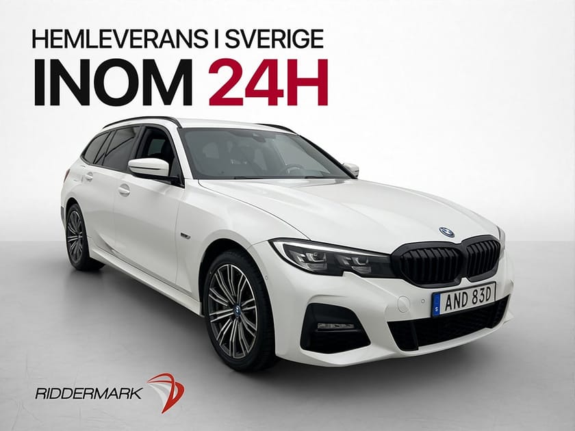 Bild 1 av BMW 330e xDrive Touring M Sport Cockpit Shadow Ambient HiFi Drag