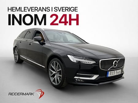 Volvo V90 T5 254hk Inscription VOC Värmare Kamera Dragkrok