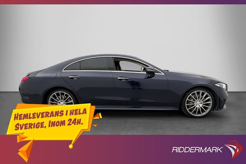 Bild 3 av Mercedes-Benz CLS 450 4MATIC 4M AMG Pano Burmester 360° HUD Skinn