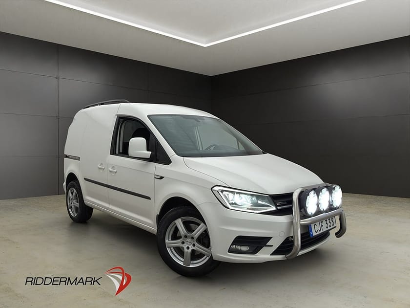 Bild 1 av Volkswagen Caddy Van 4M Värmare Dragkrok Farthållare Bluetooth